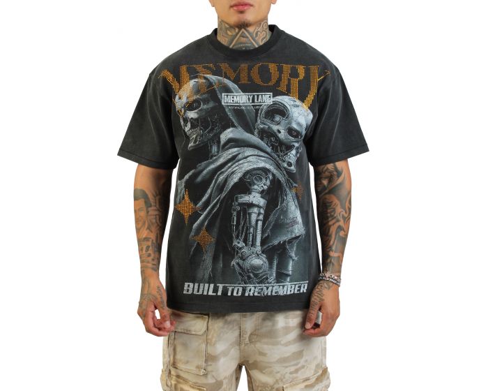 MEMORY LANE Judgment T-Shirt MLSMU26-3001BLK - Shiekh