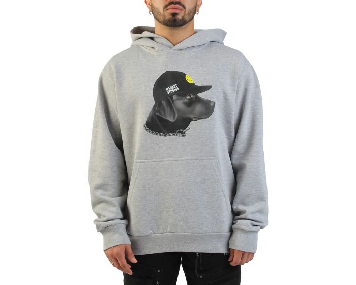 MARKET Smiley Dog Got Style Hoodie MKT26Q1-HD0611AGRY - Shiekh