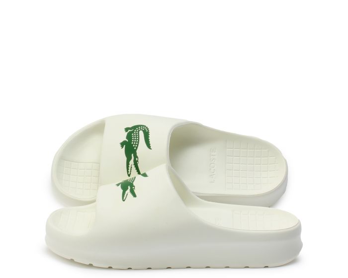 Lacoste Serve 3.0 Xl Slides In White | ASOS