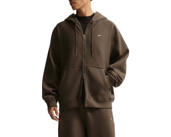 NIKE Solo Swoosh Full-Zip Fleece Hoodie HV1084 212 - Shiekh