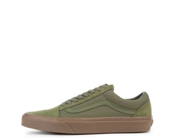 vans old skool winter moss gum