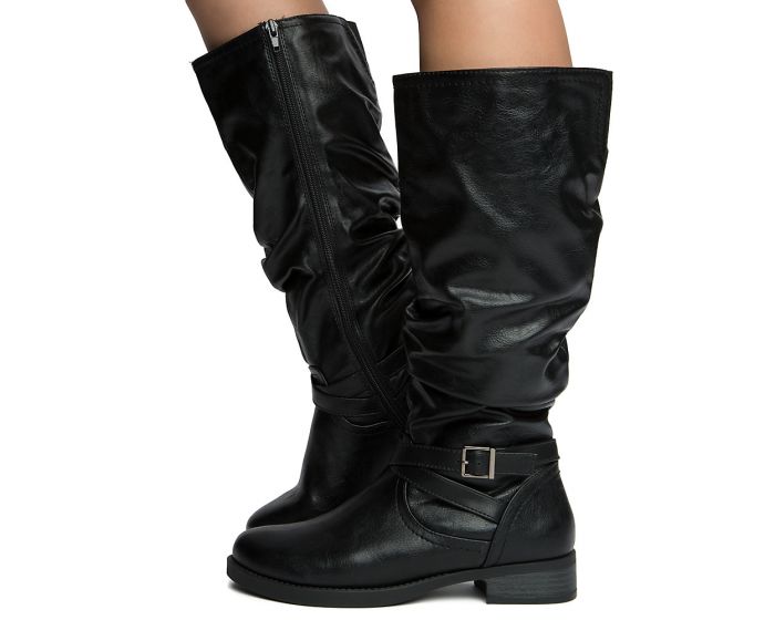 FORTUNE DYNAMICS Dale-S Midcalf Boots FD DALE-S PU BLK - Shiekh