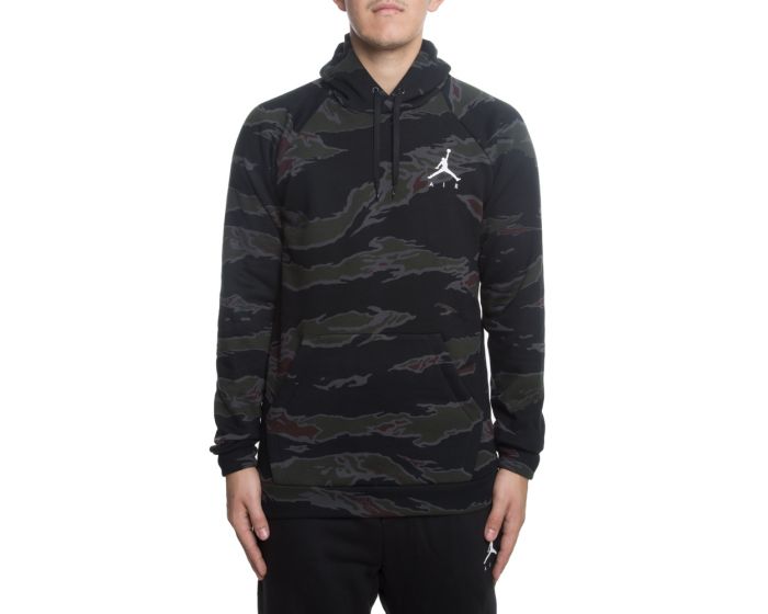 jordan men's jumpman camo fleece pullover
