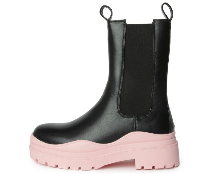 AZALEA WANG Ghosted Chelsea Boot GHOSTED-PINK - Shiekh