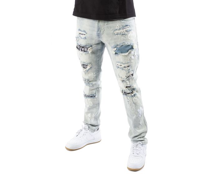Men'S Denim Pants Jet Black Jet Black 32 42/32 at Amazon