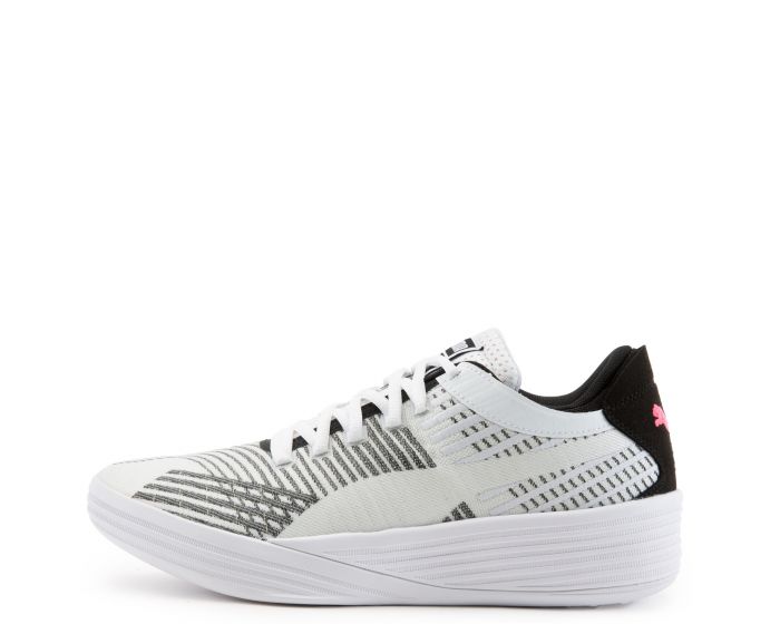 Puma clyde all white sale