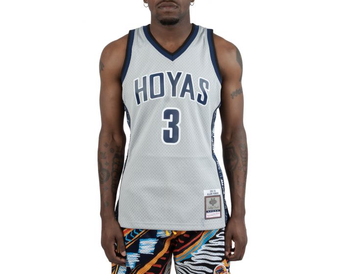 MITCHELL AND NESS Georgetown University Iverson Jersey SMJY1171