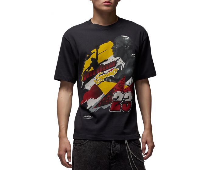 Tシャツ・カットソー Nike jordan men t shirt IB8814-045 Jordan Statement 1985 Motorsport Tee in Black – Oneness Boutique