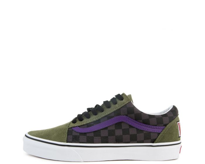 vans old skool checkerboard multicolor