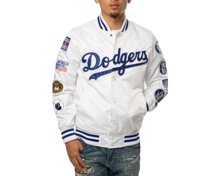 STARTER Los Angeles Dodgers Varsity Jacket LS850697-LAD - Shiekh