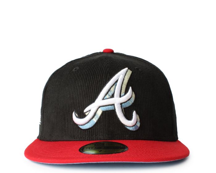 メンズウェア 59FlFTY New Era Atlanta Braves Paisley Elements 59Fifty Cap 'Black