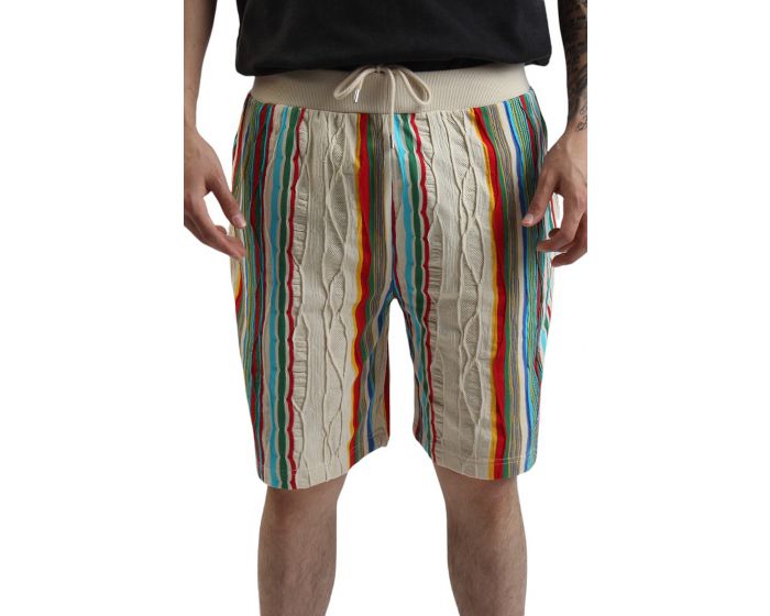 FBRK Wallace Sweater Shorts 351-921SHCRM - Shiekh