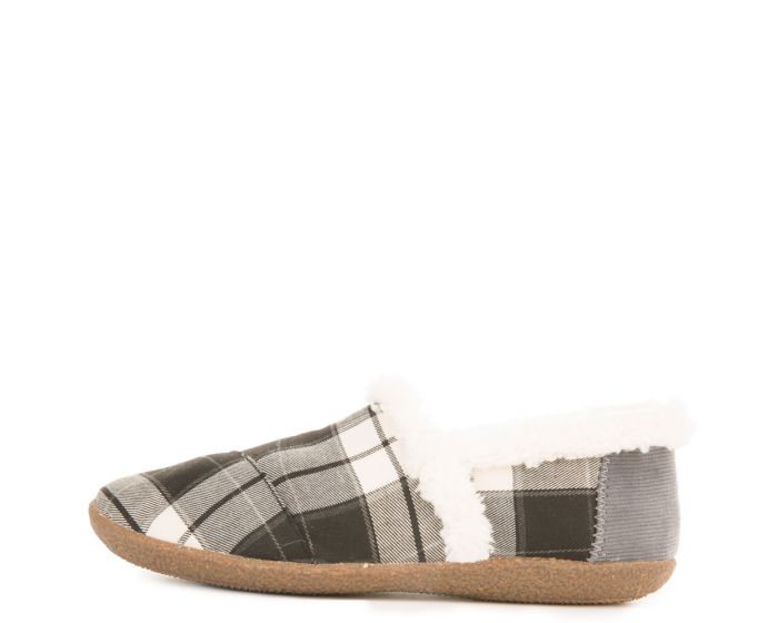 plaid house shoes