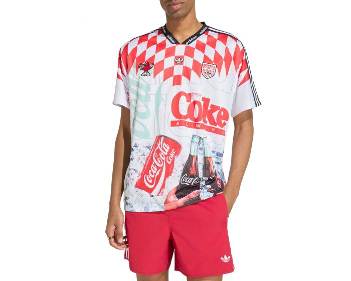 ADIDAS ADIDAS X COCA-COLA CLASSIC SPORT MASH-UP JERSEY KY2106 - Shiekh