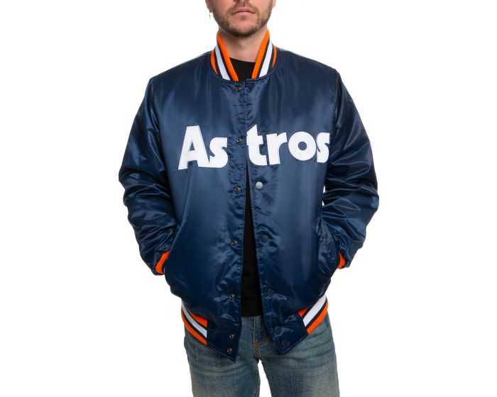 ⚾️⚾️⚾️ Houston Astros Starter Jacket $75+$16(shipping) domestic. Sold as  is. DM for Inquiries. Size XL (29.5”x27.5”). ⚾️⚾️⚾️…
