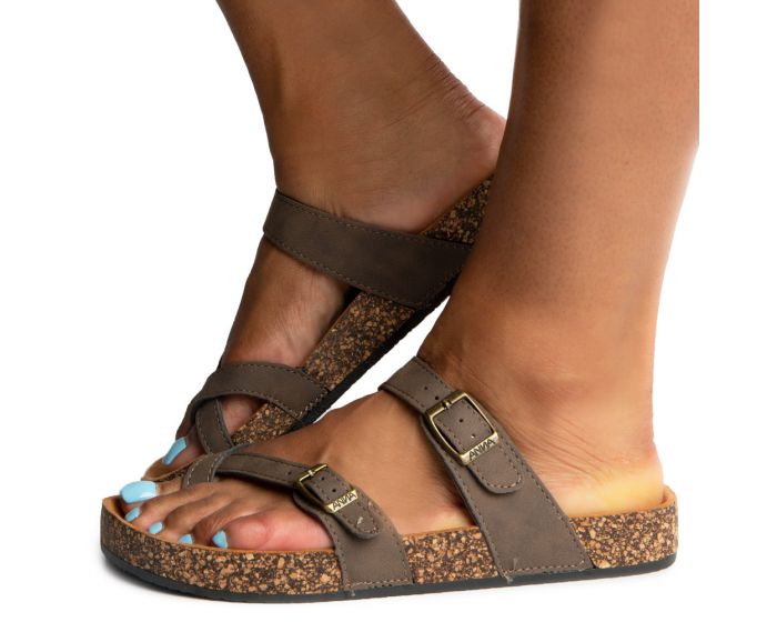 DND FASHION INC Glory-510 Sandals GLORY-510-BROWN - Shiekh