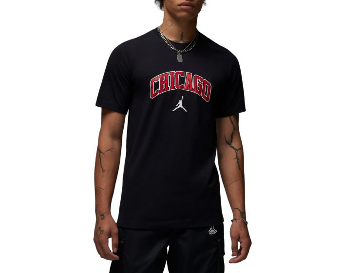 Chicago Bulls Statement Edition Men's Jordan NBA T-Shirt - Black
