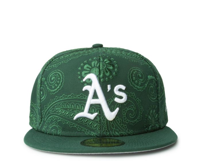 Official New Era Oakland Athletics MLB Kelly Green 59FIFTY Fitted Cap  B8044_283 B8044_283
