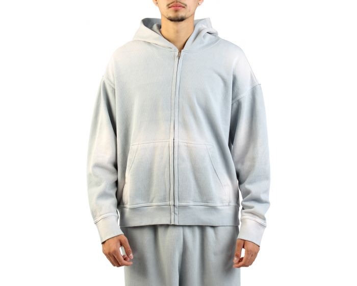 三苫愛 CHAOS ZIP HOOD Things That Matter FAIRFAX ART DEPARMENT Coupe Zip-Up Hoodie COUPEHOODSP26-SMOKE - Shiekh