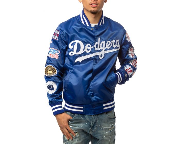 Starter Los Angeles Dodgers Champs Varsity Jacket White/blue
