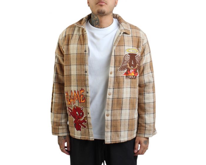 春初夢萌BOX　frontwing　2013　AF3 FBRK Fallen Angels Flannel Jacket 942-711KHA - Shiekh