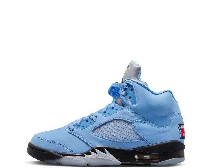 jordan 5 black university blue