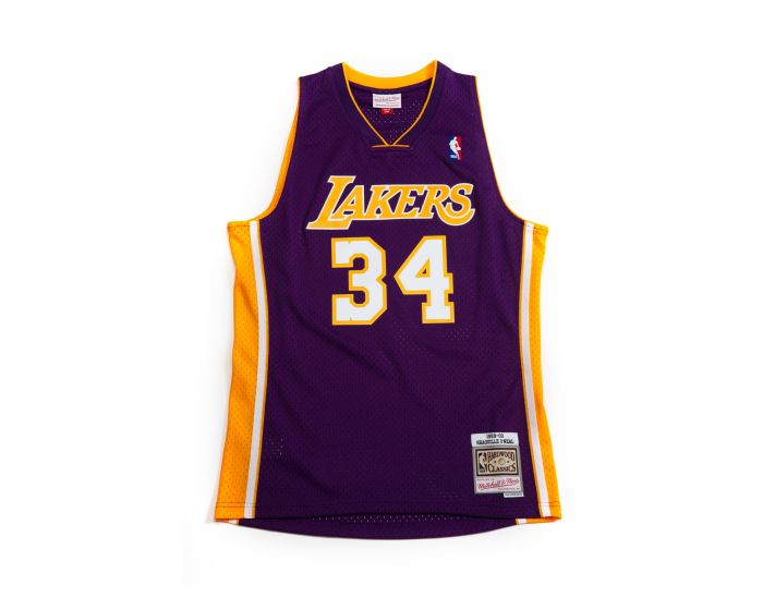 Shaquille O'Neal Signed LA Lakers M&N Black NBA Swingman Jersey (SCHWA –  Super Sports Center
