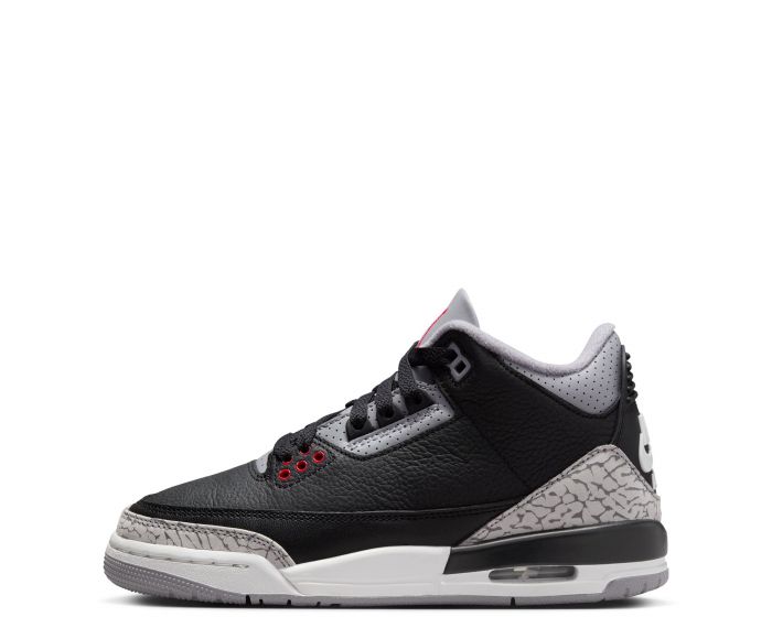 JORDAN Grade School Air 3 Retro Black Cement DM0967 010 Shiekh