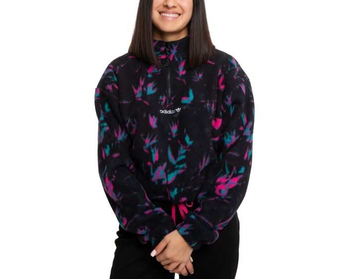 ADIDAS Originals Half-Zip Cropped Sweater GC8753 - Shiekh