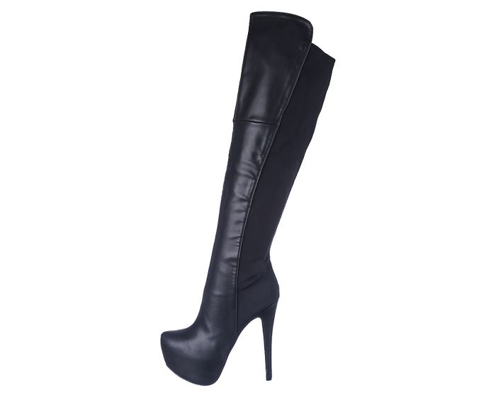 SPEED LIMIT 98 Women's Knee High Boot Abby-S FD ABBY-S/BLACK - Shiekh