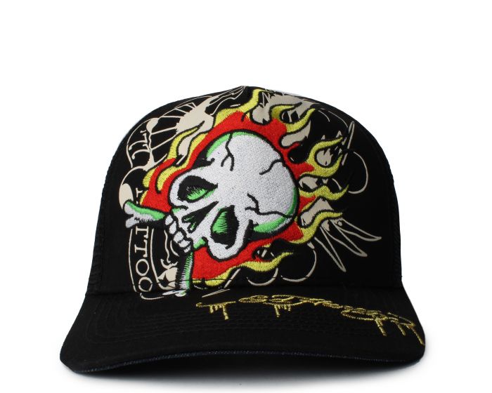 EGDE TRUCKER※L Ed Hardy | 77 Eagle Rhinestone Trucker Hat | Hats (Headwear)
