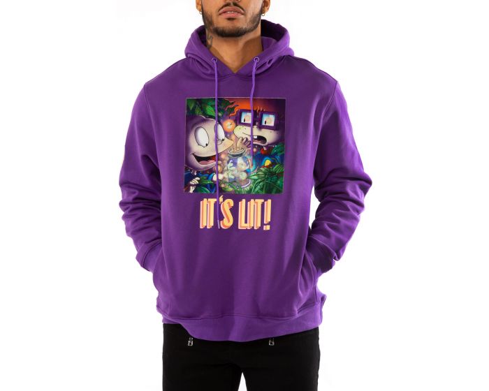 rugrats sweatshirt purple