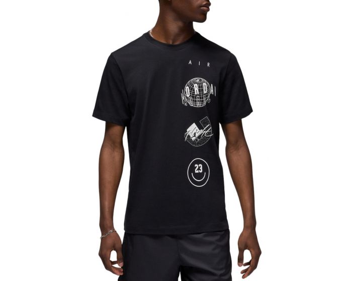 JORDAN Brand Logo Stack T-Shirt FN6027 010 - Shiekh