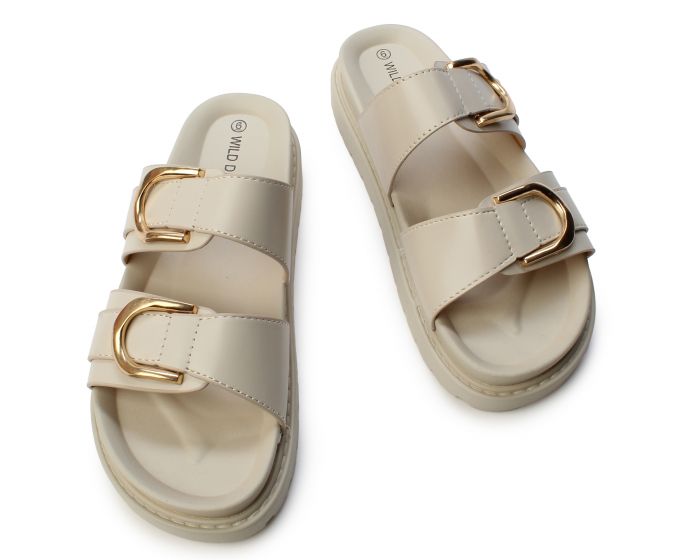 【TODAYFUL】Leather Slide Sandals 36 TODAYFUL トゥデイフル Leather Slide Sandals｜BORN FREE