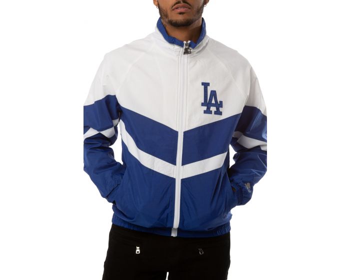 STARTER Los Angeles Dodgers Full-Zip Nylon Jacket LSI5E930LAD - Shiekh