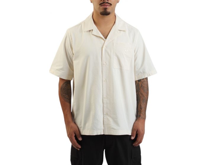 ADIDAS Essentials Seersucker Short Sleeve Shirt JD2456 - Shiekh