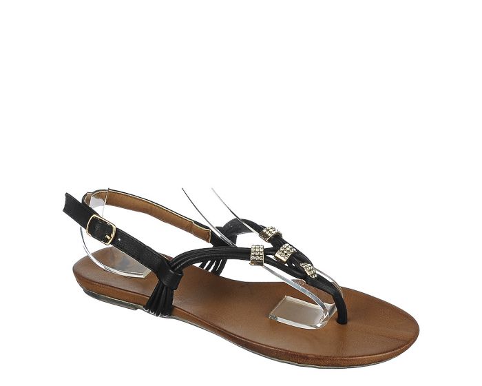 SHIEKH Nara-2-S Thong Sandal NARA-2-S/BLACK - Shiekh