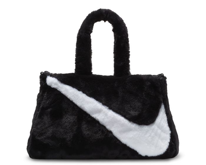 NIKE Sportswear Faux Fur Tote (10L) FB3050 010 - Shiekh