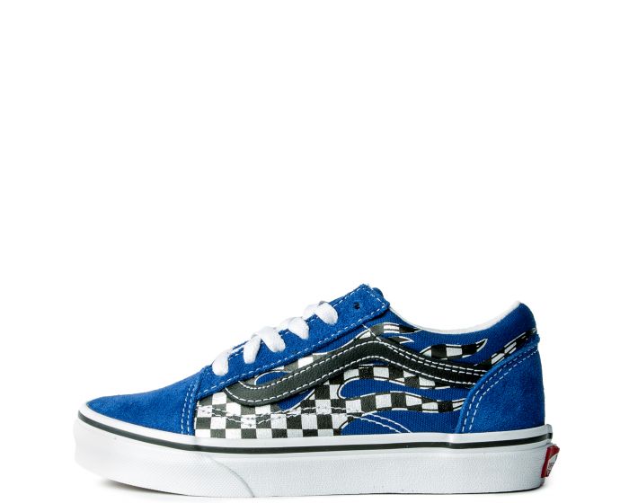 スニーカー ^VANS^ Old School Summer Linen Dusty Blue VN000CR5DSB1 Vans Old Skool Summer Linen Dusty Blue – Baggins Shoes