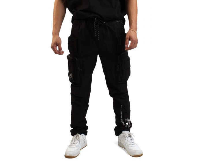 S ribbon smocking sweat pants black 新品 THEREDTHREAD / ザレッドスレッド】S ribbon smocking sweat pants