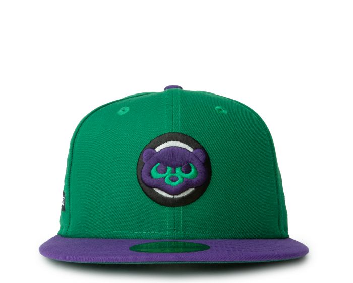 Shop New Era 59Fifty Chicago Cubs Poinsettia Hat 70729794 green