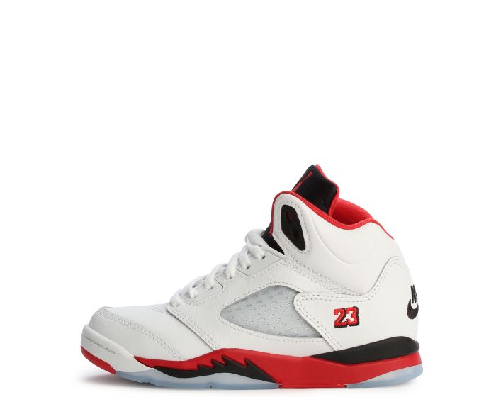 Jordan 5バスケットボールシューズ 白/赤/黒 29せンチ bbab23a6c38ed33af1abc578bcea0b