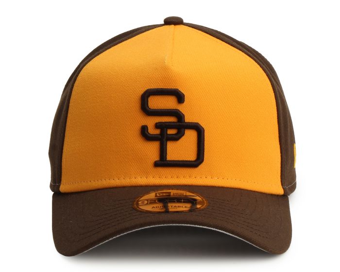 Casquette MLB San Diego Padres – New Era 9FORTY – Marron/Jaune – Adjustable