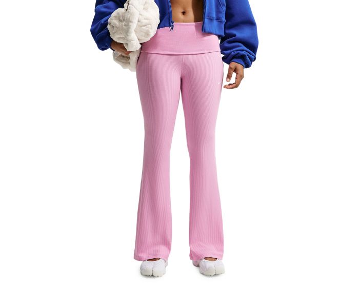 NIKE Sportswear Chill Knit Mid-Rise Tight Ribbed Pants IF0240 621