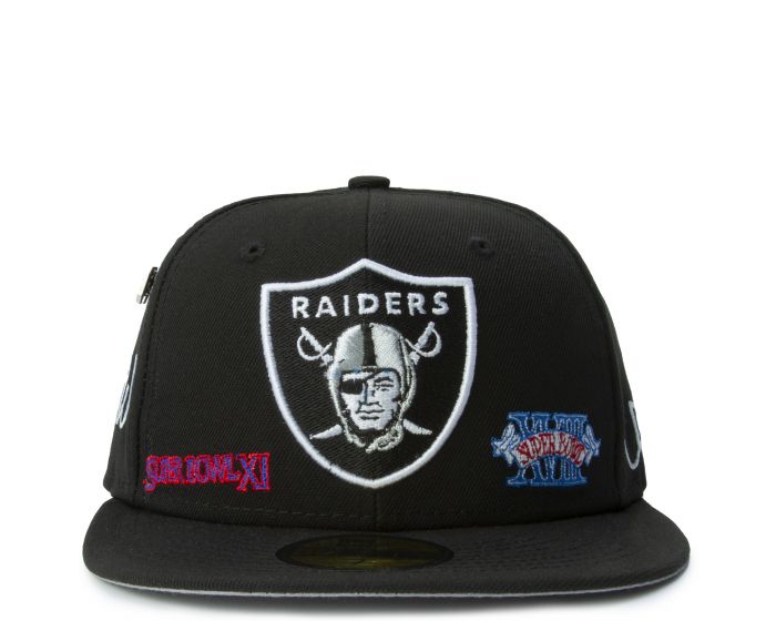 NEW ERA CAPS Las Vegas Raiders Historic Champs 59FIFTY Fitted Hat