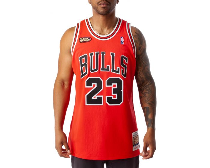 Maillot jordan bulls mitchell best sale and ness