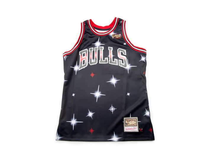 Shop Mitchell Ness Chicago Bulls Jersey Dress TNMK5180-CBU97DRDBLCK black