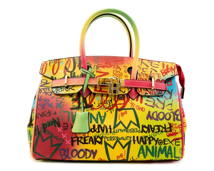 MQ yellow toto bag graffiti グラフィティ ステッカー Original Graffiti ！/ グラフィティ ステッカー・315 - メルカリ