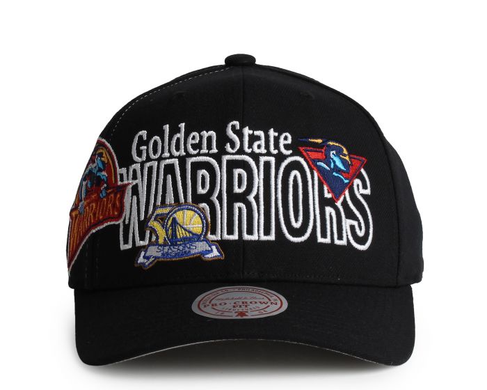 MITCHELL AND NESS NBA Golden State Warriors Pro-Crown Fit Hat