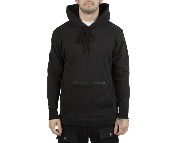 FAIRFAX ART DEPARMENT Stash Pocket Side Zip Hoodie FFXHOODIE001